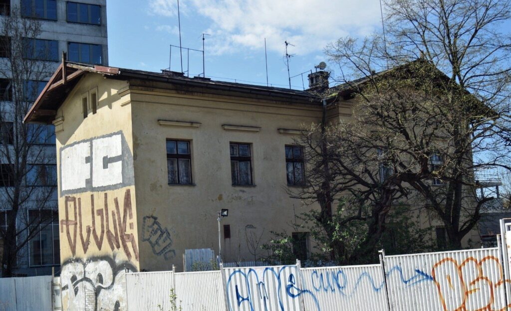 Budova nádraží Praha-Libeň dolní nádraží, 14.4.2018