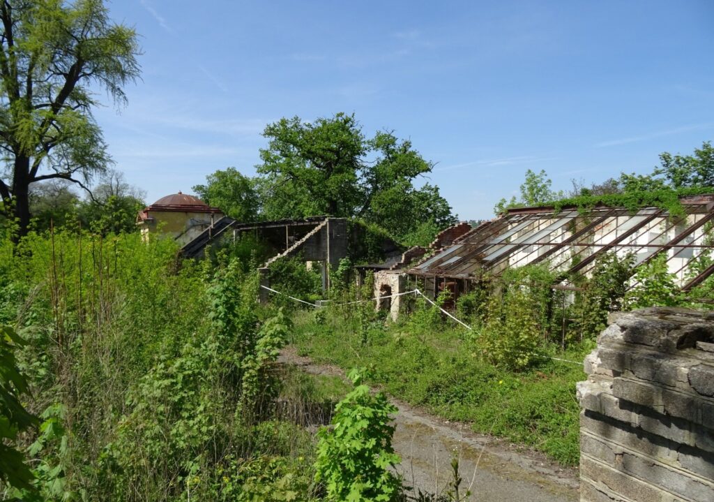 Zahradnické zázemí Místodržitelského letohrádku